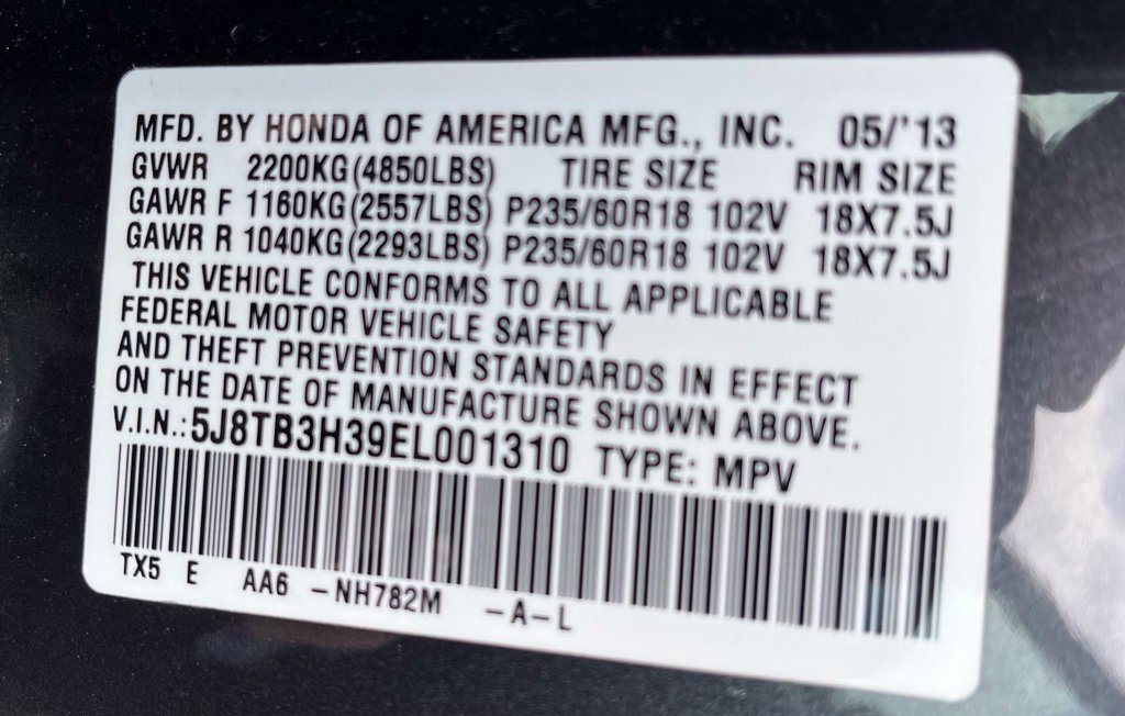 Used 2014 Acura RDX FWD image 39