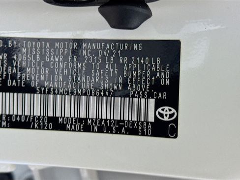 Used 2021 Toyota Corolla SE FWD image 39
