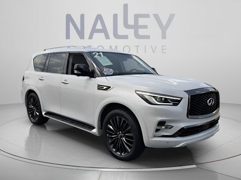 Used 2021 INFINITI QX80 Premium Select w/ Cargo Package AWD/4WD image 7