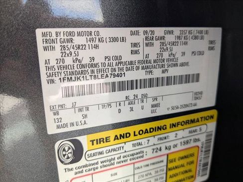 Used 2020 Ford Expedition Max Platinum image 15