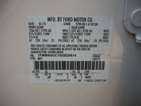 Certified 2025 Ford Explorer ST w/ Sun And Sound Package AWD/4WD image 43
