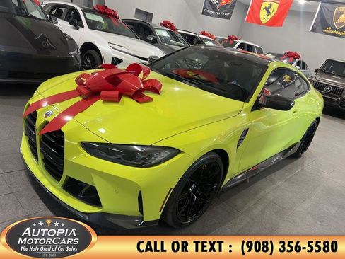 Used 2023 BMW M4 xDrive Competition w/ M Carbon Exterior Package AWD/4WD image 2