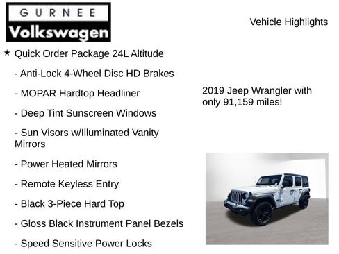 Used 2019 Jeep Wrangler Unlimited Sport AWD/4WD image 8
