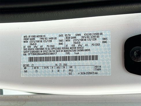 Used 2024 Ford F250 XL w/ STX Appearance Package image 27