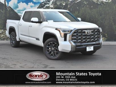 New 2026 Toyota Tundra Platinum