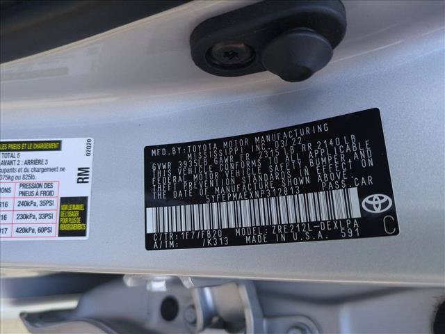 Certified 2022 Toyota Corolla LE FWD image 23