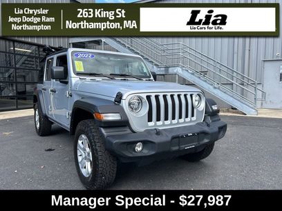 Certified 2022 Jeep Wrangler Unlimited Sport S