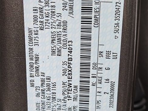 Used 2023 Ford F150 Tremor image 29