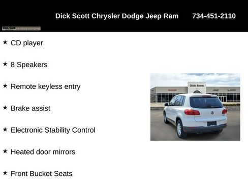 Used 2014 Volkswagen Tiguan S image 16