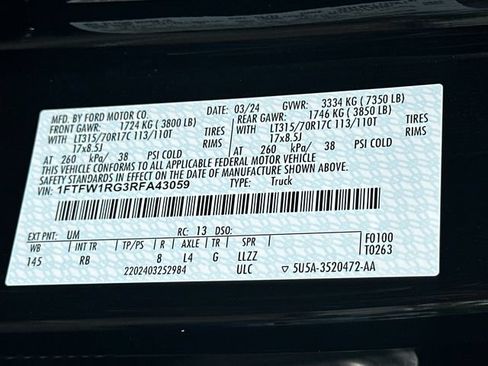 Used 2024 Ford F150 Raptor AWD/4WD image 33