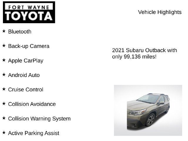 Used 2021 Subaru Outback Limited AWD/4WD image 8