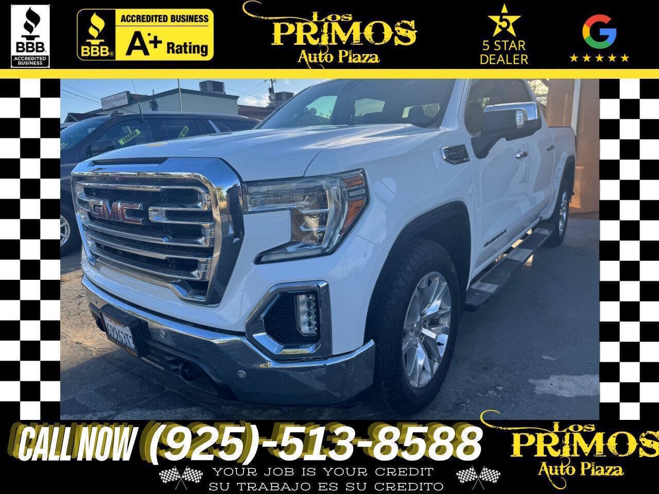 Used 2019 GMC Sierra 1500 SLT w/ SLT Premium Plus Package RWD image 1