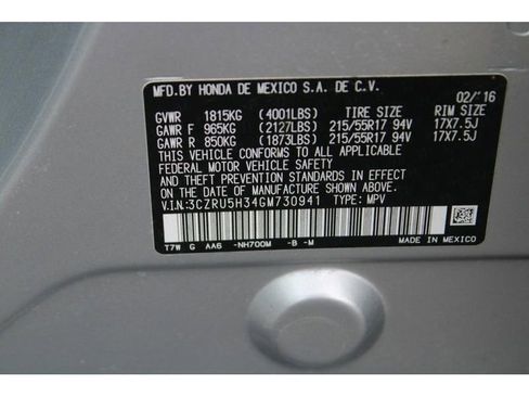 Used 2016 Honda HR-V LX image 20