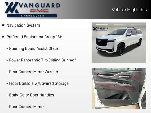 Used 2021 Cadillac Escalade ESV Sport Platinum w/ LPO, ONYX Package image 5