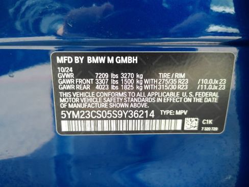 Used 2025 BMW XM AWD/4WD image 61