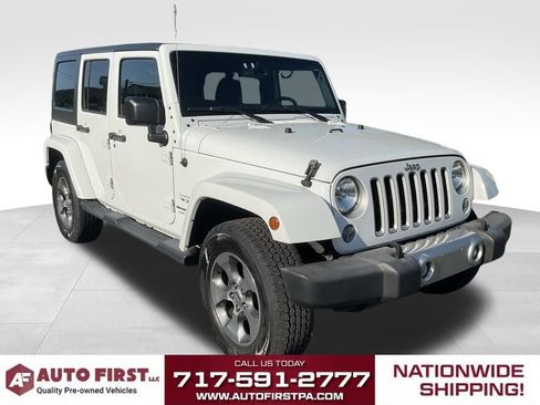 Used 2018 Jeep Wrangler Unlimited Sahara AWD/4WD image 1
