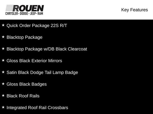 Used 2023 Dodge Durango R/T w/ Blacktop Package AWD/4WD image 3