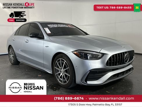 Used 2024 Mercedes-Benz C 43 AMG 4MATIC Sedan image 2