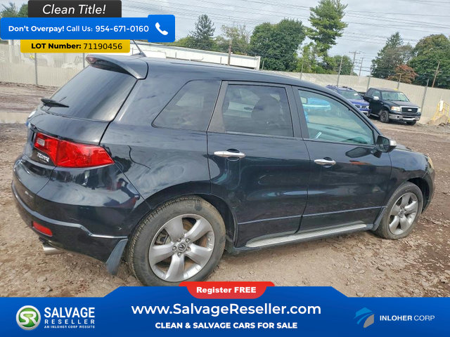 Used 2008 Acura RDX w/ Technology Package AWD/4WD image 4