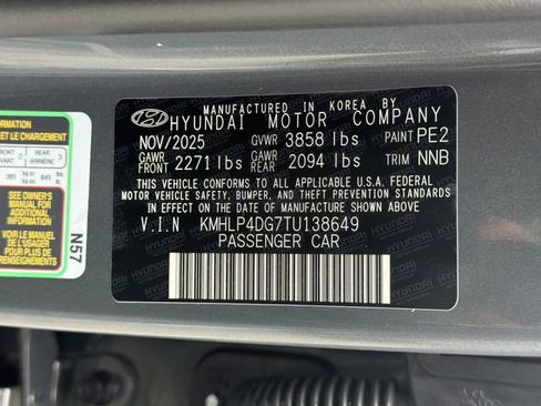 New 2026 Hyundai Elantra Limited w/ Cargo Package FWD image 33