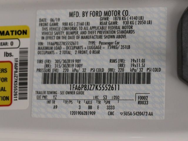 Used 2019 Ford Mustang Shelby GT350R w/ GT350R Equipment Group 920A RWD image 32