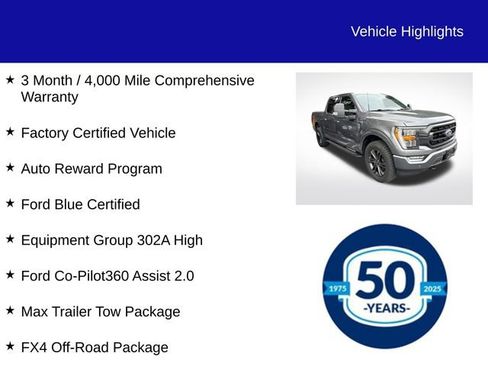 Used 2021 Ford F150 XLT w/ Equipment Group 302A High AWD/4WD image 5