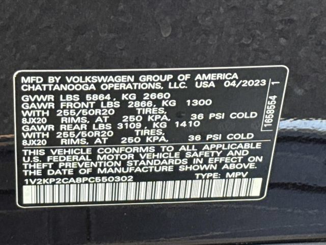 Used 2023 Volkswagen Atlas SE w/ Panoramic Sunroof Package AWD/4WD image 25