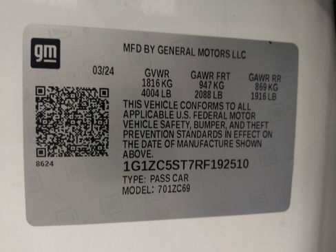 Used 2024 Chevrolet Malibu LS w/ Driver Confidence Package FWD image 33
