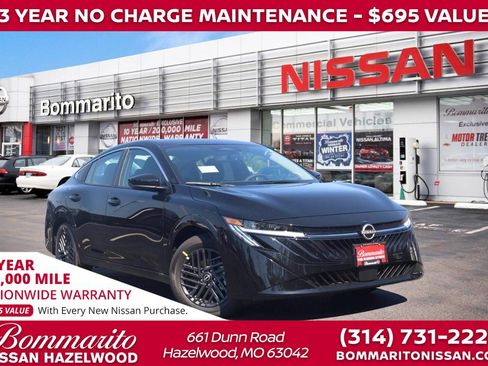New 2026 Nissan Sentra SV w/ SV Convenience Package FWD image 1