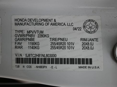 Used 2022 Acura RDX AWD image 42