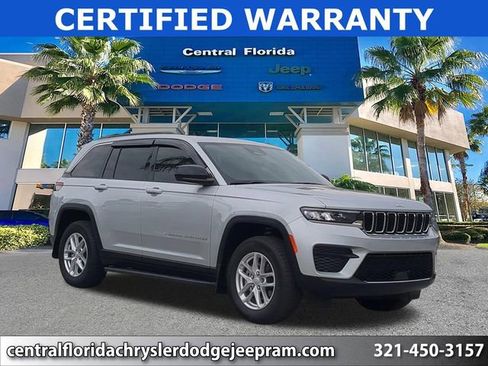 Certified 2025 Jeep Grand Cherokee Laredo X w/ Trailer Tow Package RWD image 1
