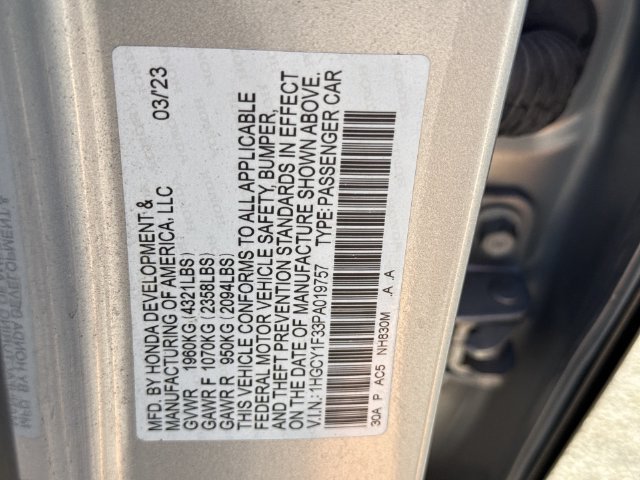 Used 2023 Honda Accord EX image 32