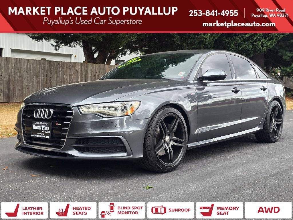 Used 2015 Audi A6 TDI Premium Plus w/ 19" Sport Package AWD/4WD image 1
