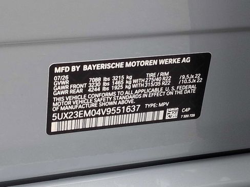 New 2027 BMW X7 xDrive40i w/ Executive Package AWD/4WD image 39