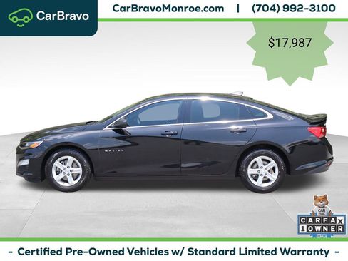 Certified 2021 Chevrolet Malibu LS FWD image 2