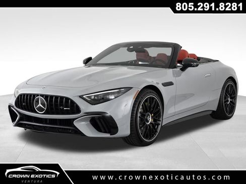 Used 2022 Mercedes-Benz SL 63 AMG 4MATIC w/ AMG Aerodynamic Package image 3