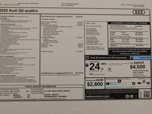New 2026 Audi Q5 2.0T AWD/4WD image 33