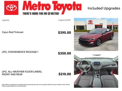 Used 2019 Chevrolet Malibu RS w/ LPO, Convenience Package 1 FWD image 4