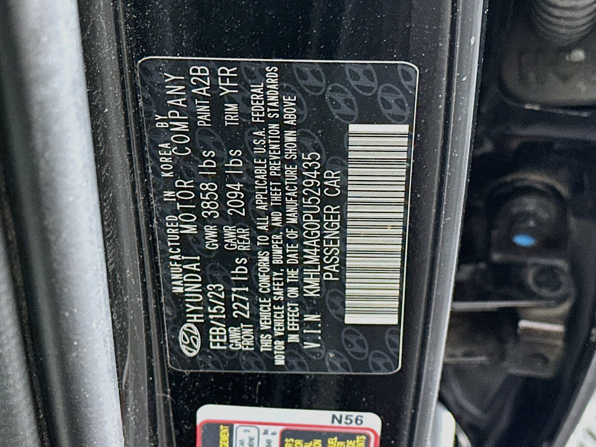 Used 2023 Hyundai Elantra SEL w/ Cargo Package FWD image 12