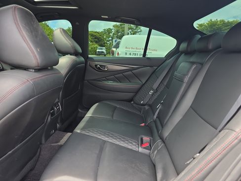 Used 2023 INFINITI Q50 Red Sport 400 w/ Black Opal Edition RWD image 11