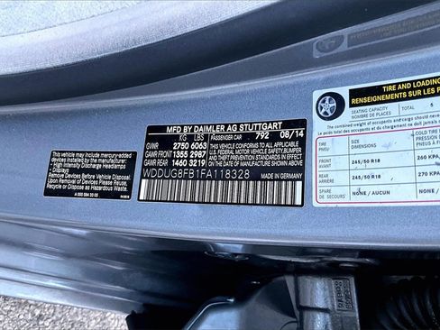 Used 2015 Mercedes-Benz S 550 S 550 image 17