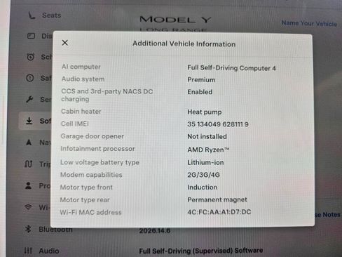 Used 2023 Tesla Model Y Long Range AWD/4WD image 3