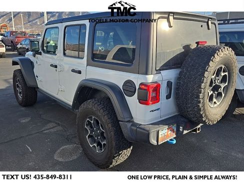 Used 2021 Jeep Wrangler Unlimited Rubicon 4xe w/ Cold Weather Group image 3
