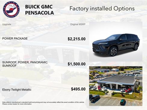 New 2026 Buick Enclave Sport Touring w/ Power Package image 3