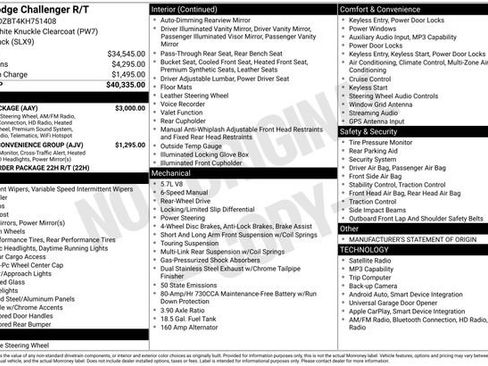 Used 2019 Dodge Challenger R/T w/ Plus Package RWD image 26