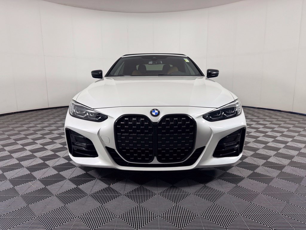Used 2021 BMW 430i Convertible w/ M Sport Package RWD image 3