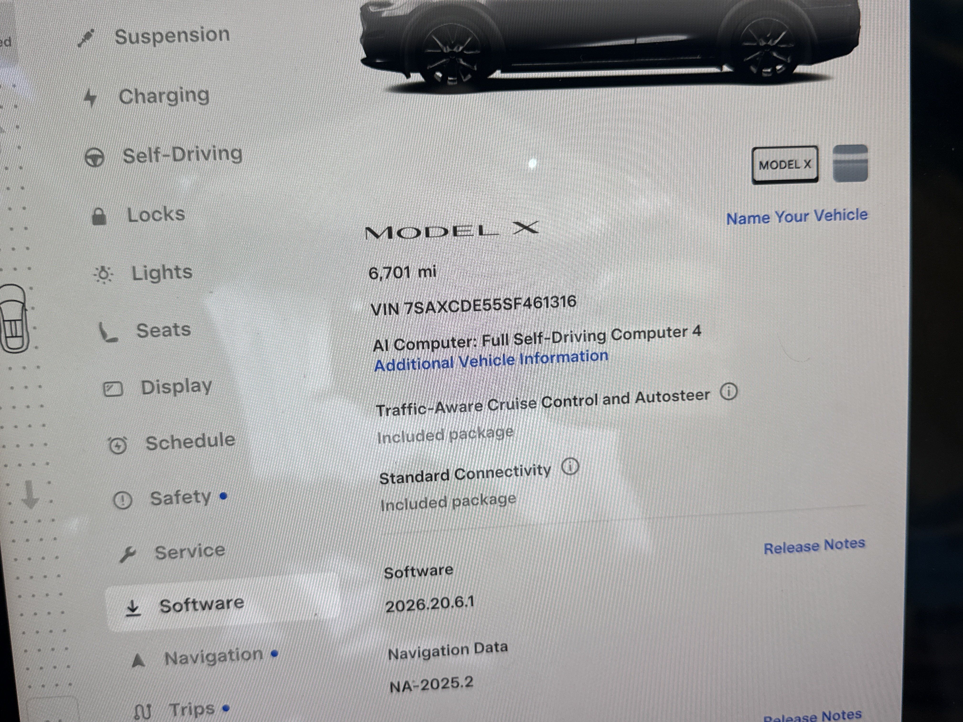 Used 2025 Tesla Model X AWD/4WD image 12