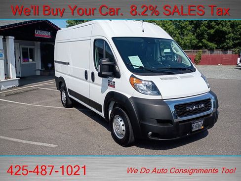 Used 2021 RAM ProMaster 1500 w/ Convenience Group FWD image 3