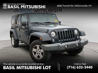 Used 2017 Jeep Wrangler Unlimited Sport w/ Quick Order Package 24S