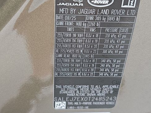 Used 2026 Land Rover Defender 110 S AWD/4WD image 35